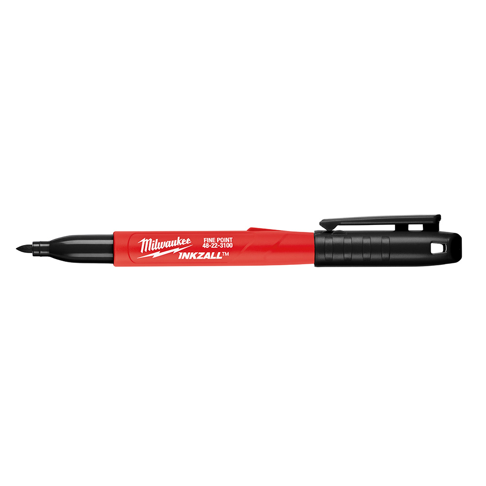 Inkzall Jobsite Black Fine Point Marker